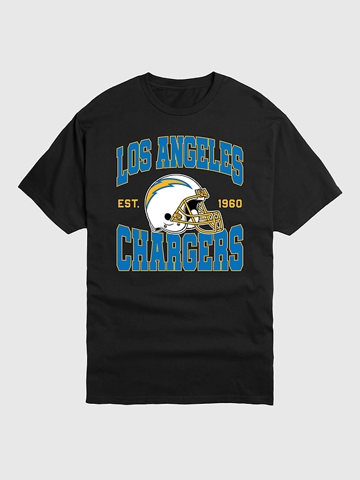 NFL Los Angeles Chargers Helmet Graphic Tee NFL Los Angeles Chargers Helmet Graphic Tee