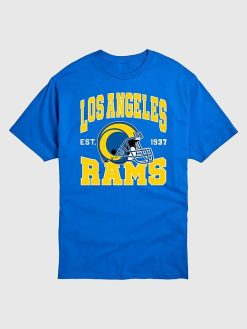 NFL Los Angeles Rams Helmet Graphic Tee