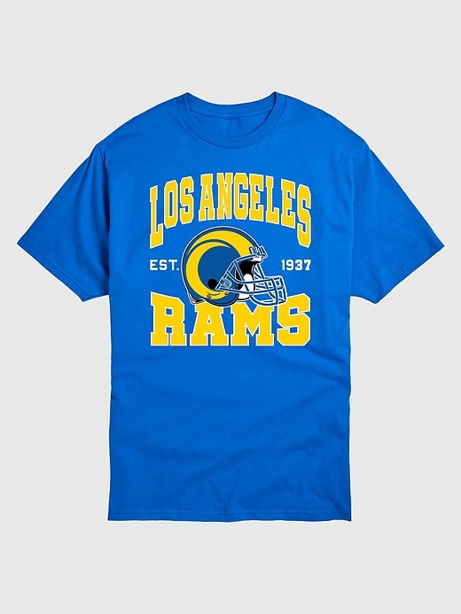 NFL Los Angeles Rams Helmet Graphic Tee NFL Los Angeles Rams Helmet Graphic Tee
