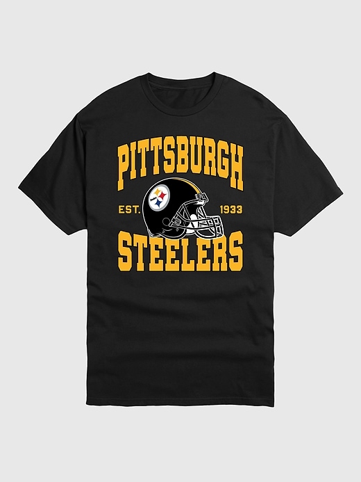 NFL Pittsburgh Steelers Helmet Graphic Tee NFL Pittsburgh Steelers Helmet Graphic Tee