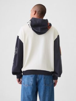NYC Logo Colorblock Hoodie