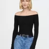 Off-Shoulder Sweater Top
