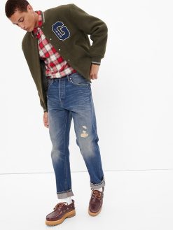 Organic Cotton Button Fly ’90s Original Straight Fit Jeans