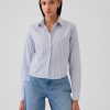 Organic Cotton Cropped Shirt