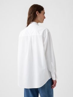 Organic Cotton Poplin Big Shirt