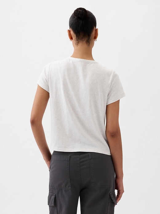 Organic Cotton Vintage Shrunken T-Shirt Organic Cotton Vintage Shrunken T-Shirt