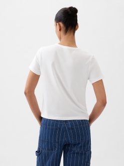 Organic Cotton Vintage Shrunken T-Shirt