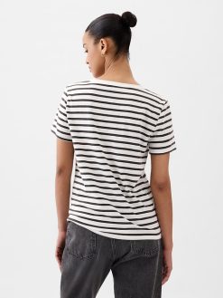 Organic Cotton Vintage V-Neck T-Shirt