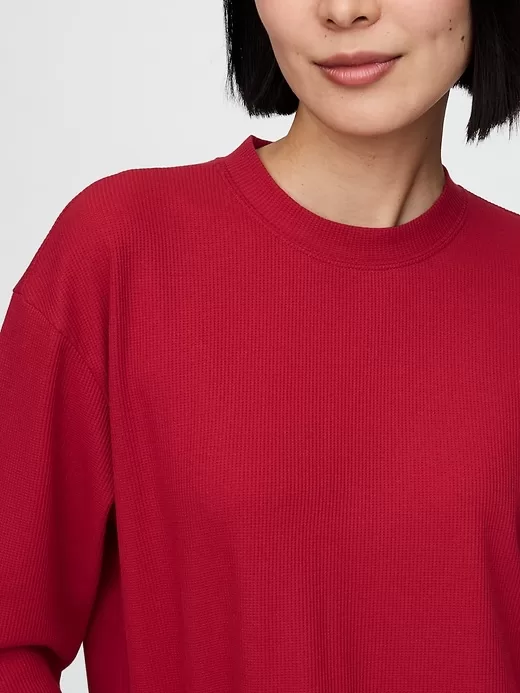 Oversized Waffle T-Shirt Oversized Waffle T-Shirt