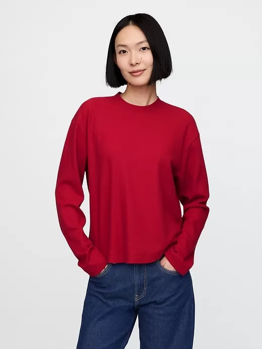 Oversized Waffle T-Shirt Oversized Waffle T-Shirt