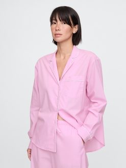 Poplin PJ Shirt