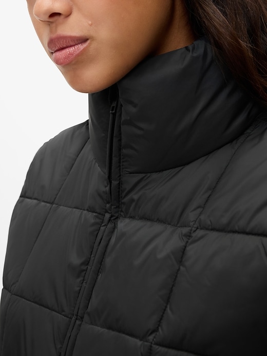 Recycled Lightweight Quilted Puff Vest Recycled Lightweight Quilted Puff Vest