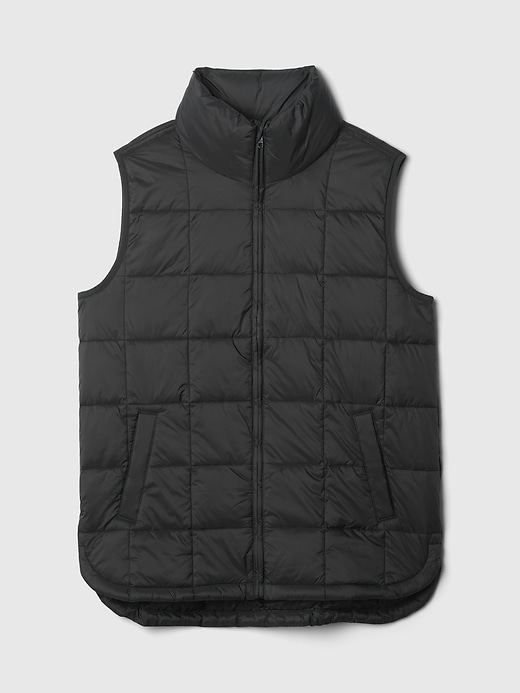 Recycled Lightweight Quilted Puff Vest Recycled Lightweight Quilted Puff Vest