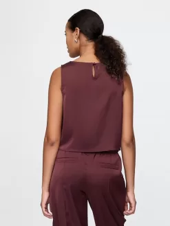 Recycled Satin Shell Tank