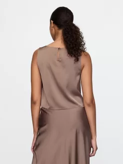 Recycled Satin Shell Tank