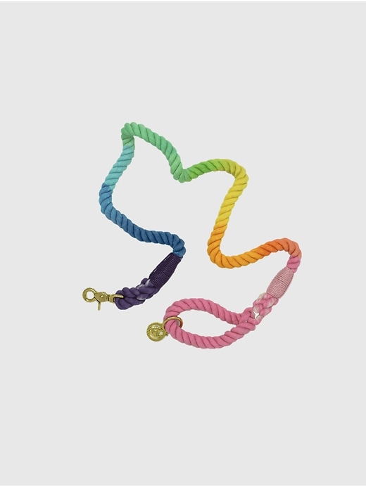 Rope Organic Cotton Ombre Dog Leash Rope Organic Cotton Ombre Dog Leash