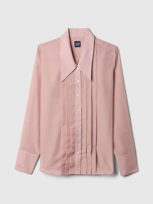 Sheer Classic Tuxedo Shirt Sheer Classic Tuxedo Shirt