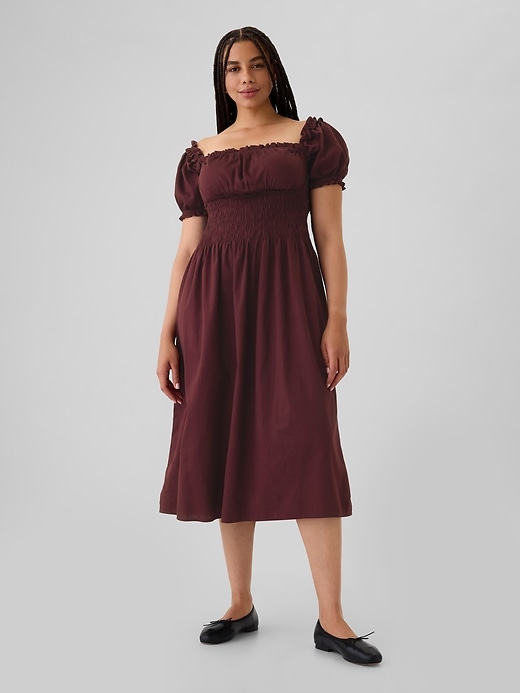 Smocked Midi Dress Smocked Midi Dress