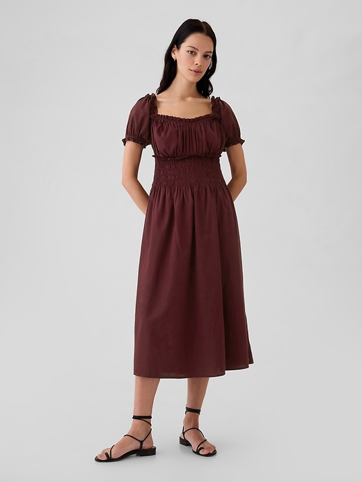 Smocked Midi Dress Smocked Midi Dress