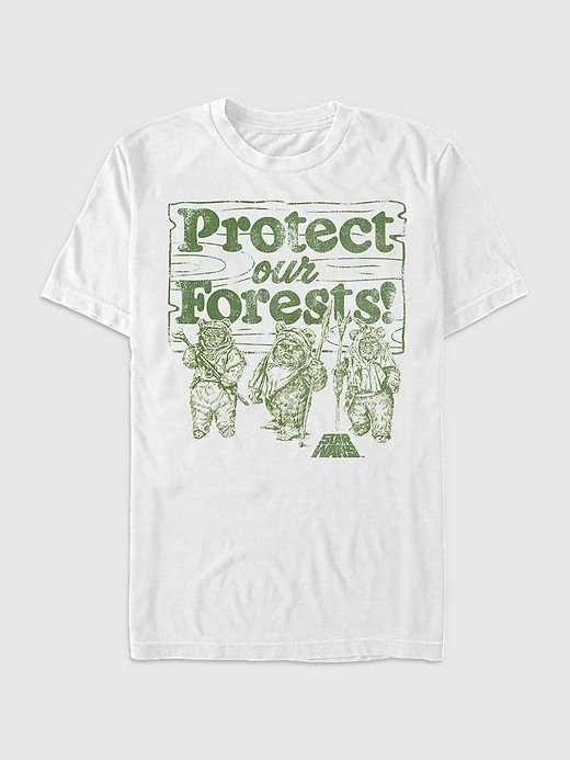 Star Wars Protect Our Forests Graphic Tee Star Wars Protect Our Forests Graphic Tee