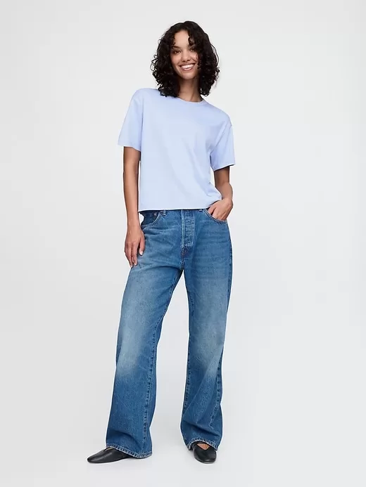 Supima® Cotton Relaxed T-Shirt Supima® Cotton Relaxed T-Shirt