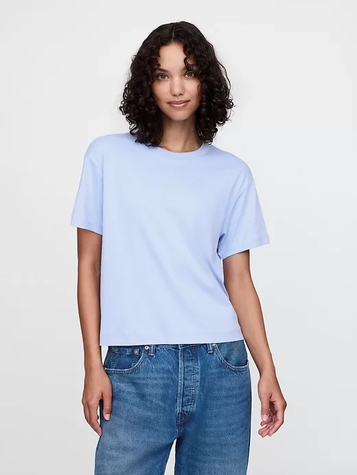 Supima® Cotton Relaxed T-Shirt Supima® Cotton Relaxed T-Shirt
