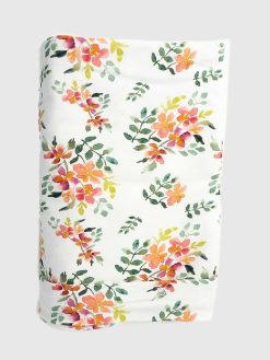 The Gilded Bird Pretty Stems Organic Cotton Toddler Duvet Cover and Pillow Case Set