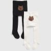 Toddler Bear Tights (2-Pack)