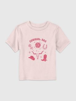 Toddler Cowgirl Era Graphic Tee