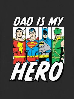 Toddler DC Comics Justice League Hero Dad Graphic Tee