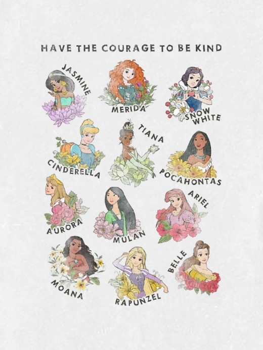Toddler Disney Princess Courage To Be Kind Graphic Tee Toddler Disney Princess Courage To Be Kind Graphic Tee