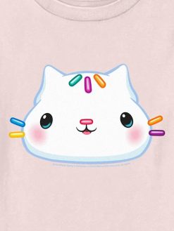 Toddler Gabbys Dollhouse Cakey Big Face Graphic Tee