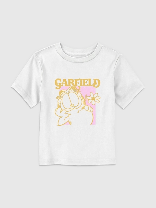 Toddler Garfield Retro Flower Graphic Tee Toddler Garfield Retro Flower Graphic Tee