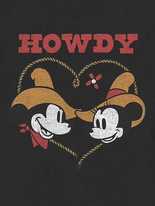 Toddler Mickey and Minnie Mouse Howdy Western Graphic Tee Toddler Mickey and Minnie Mouse Howdy Western Graphic Tee