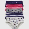 Toddler Organic Cotton Bikini Briefs (5-Pack)