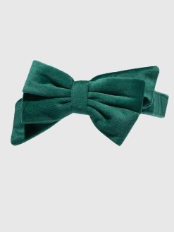 Velvet Dog Babe Bow and Collar