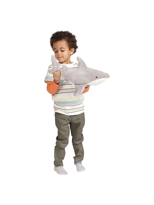 Velveteen Sea Life Toy Shark Stuffed Animal Velveteen Sea Life Toy Shark Stuffed Animal