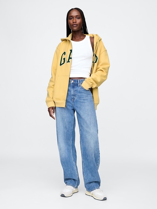 Vintage Soft Arch Logo Full-Zip Hoodie Vintage Soft Arch Logo Full-Zip Hoodie