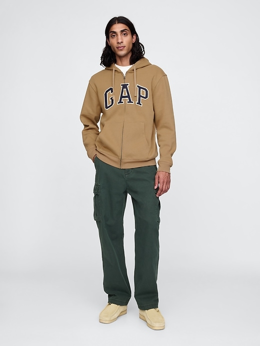 Vintage Soft Arch Logo Full-Zip Hoodie Vintage Soft Arch Logo Full-Zip Hoodie