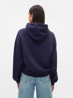 Vintage Soft Cropped Hoodie