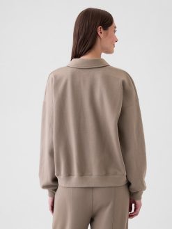 Vintage Soft Polo Sweatshirt