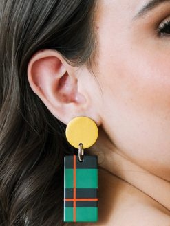 Winter Plaid Earrings